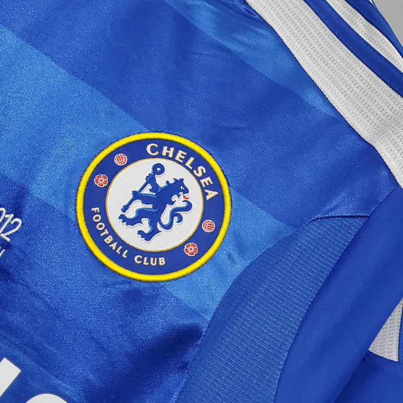 Camisa Retrô Chelsea FC 2012/12 Home Champions League Edition