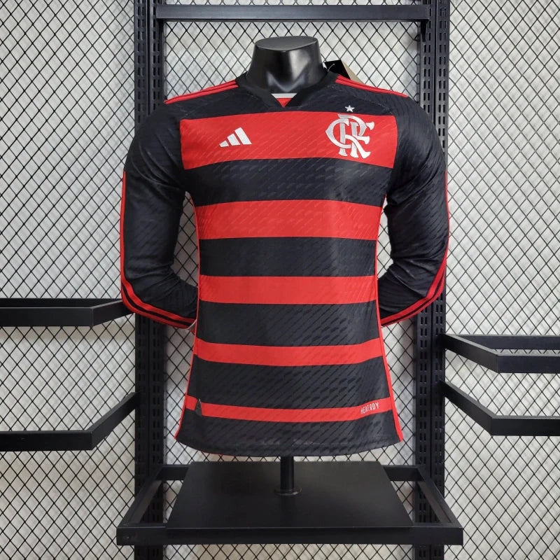 Camisa 1 Flamengo Manga longa 2024/25 Jogador - Masculina