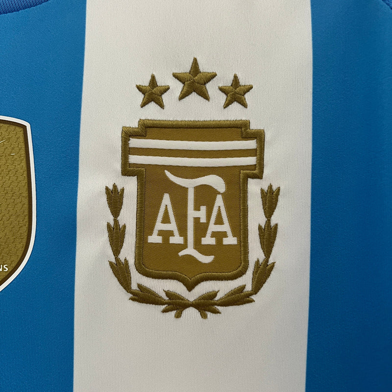 CAMISA ARGENTINA 2024 AZUL E BRANCO