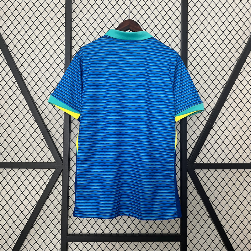 (PRONTA ENTREGA)CAMISA BRASIL 2024/25 AZUL