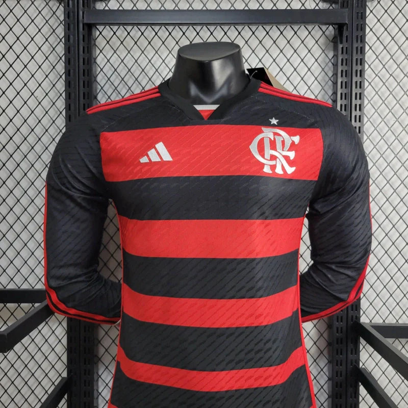 Camisa 1 Flamengo Manga longa 2024/25 Jogador - Masculina