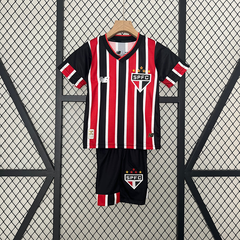 Kit Infantil São Paulo tricolor 2024/25