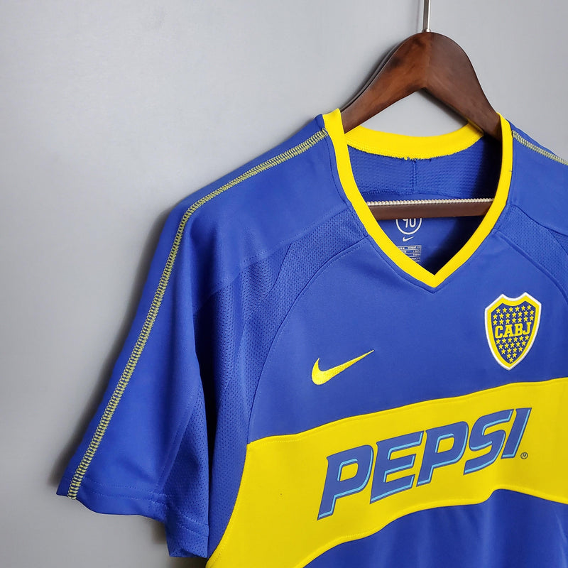 Camisa Retrô Boca Juniors 2003/04 Home