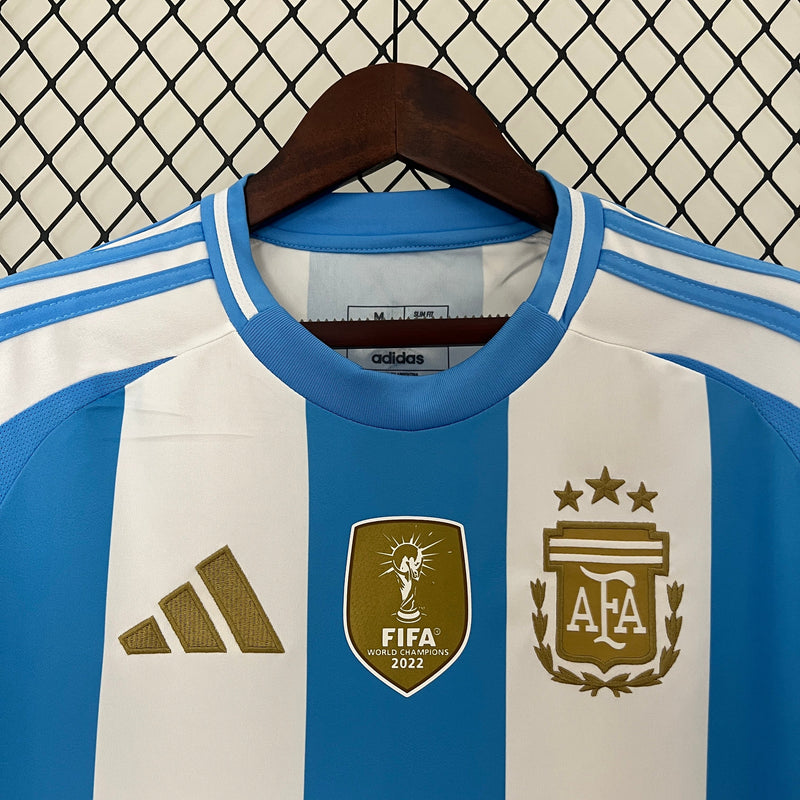 CAMISA ARGENTINA 2024 AZUL E BRANCO