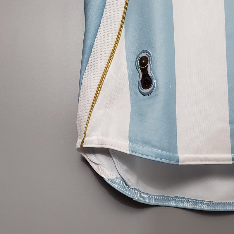 Camisa Retrô Seleção Argentina 2006/06 Home