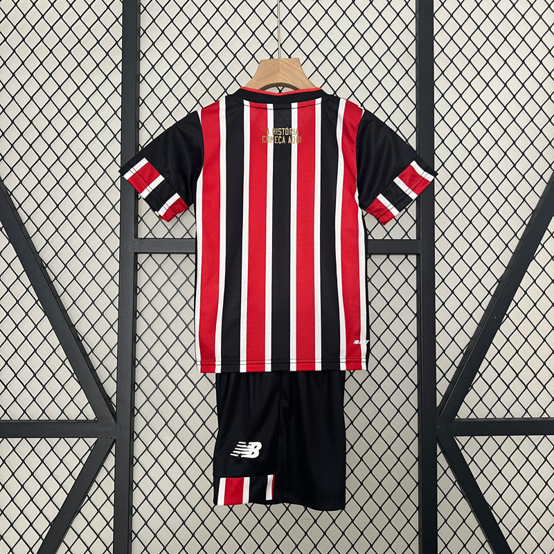 Kit Infantil São Paulo tricolor 2024/25