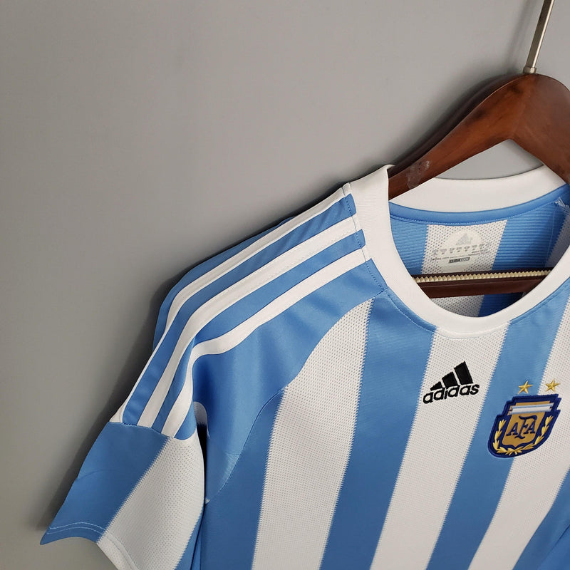 Camisa Retrô Seleção Argentina 2010/10 Home