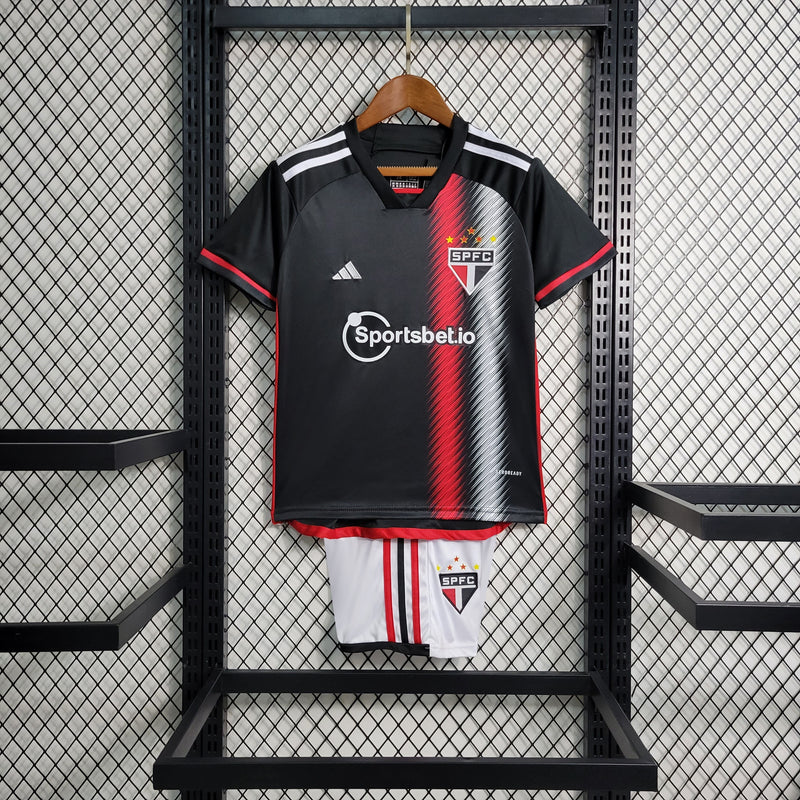 Kit Infantil São Paulo Away III 23/24