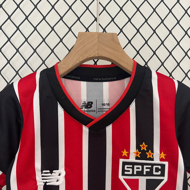 Kit Infantil São Paulo tricolor 2024/25
