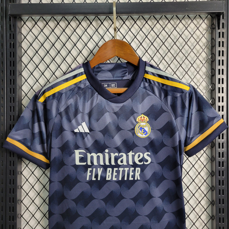 Kit Infantil Real Madrid Away 23/24