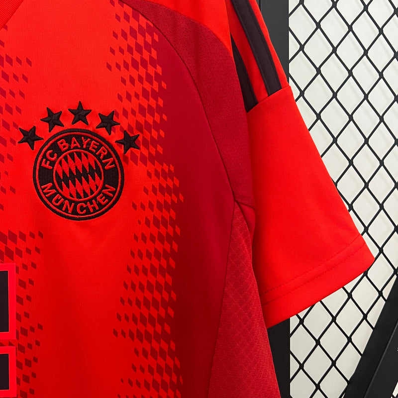 CAMISA BAYERN DE MUNIQUE 24/25 VERMELHO