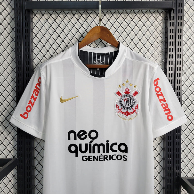 Camisa 1 Corinthians Retrô 2010 - Masculina