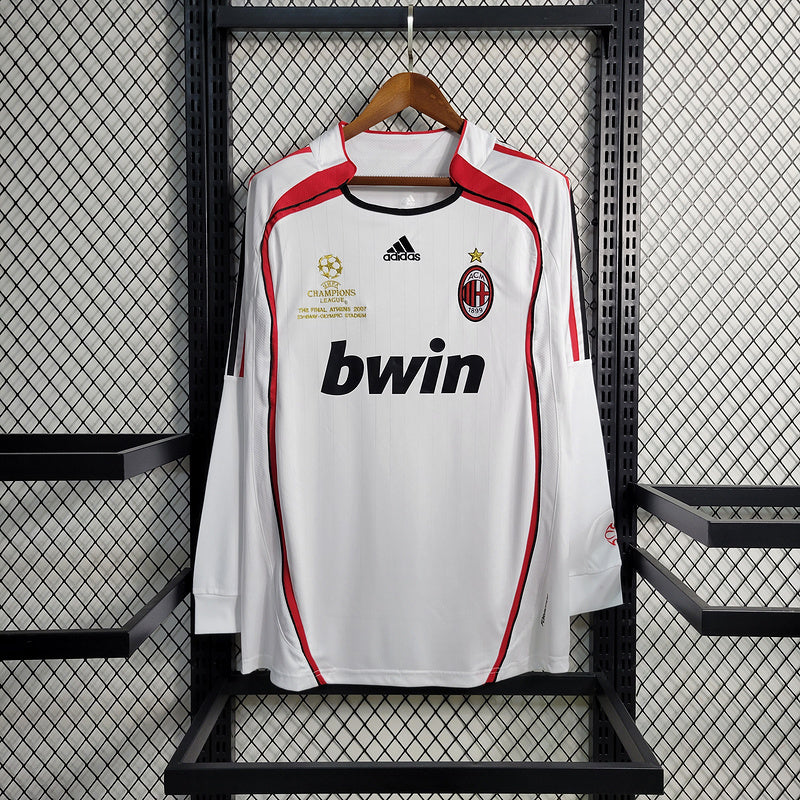 CAMISA RETRÔ MILAN 2006/07 MANGA LONGA