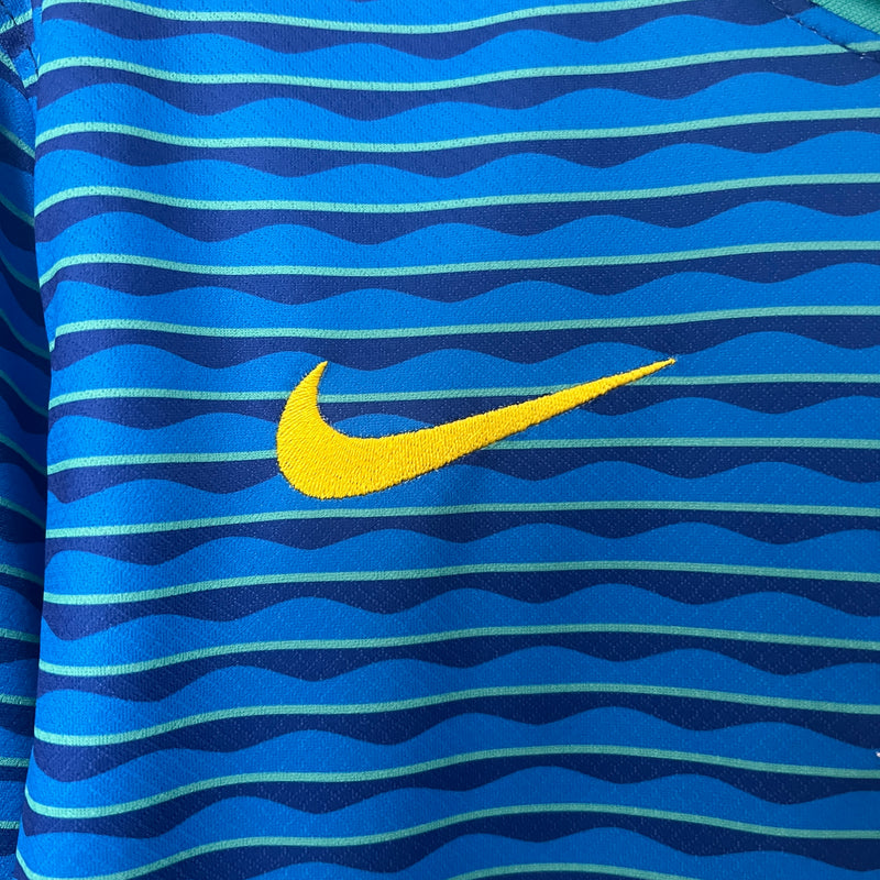 (PRONTA ENTREGA)CAMISA BRASIL 2024/25 AZUL