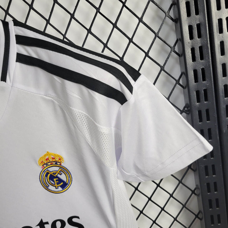 Conjunto Infantil 1 Real Madrid 2024/25 - Unissex