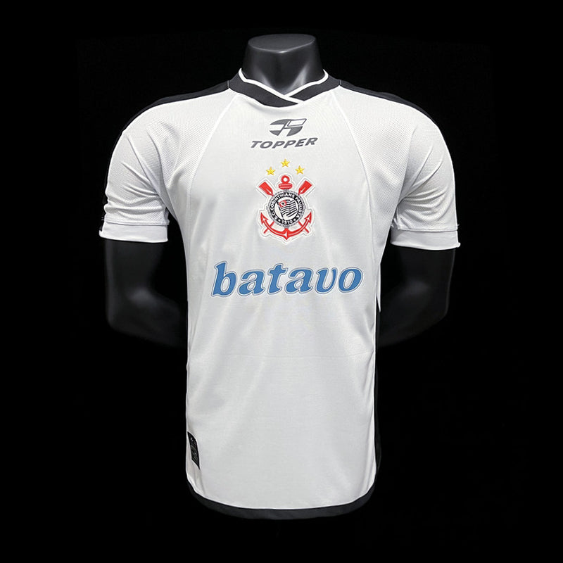 CAMISA RETRÔ CORINTHIANS 2000 BRANCA