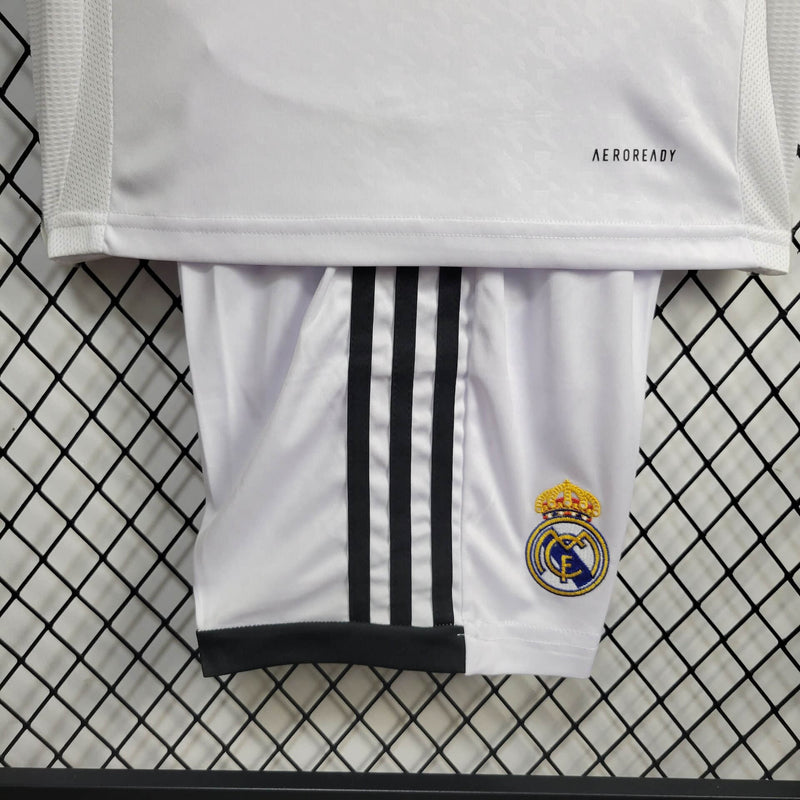 Conjunto Infantil 1 Real Madrid 2024/25 - Unissex